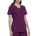 thumbnail image 4 of Haut d’uniforme médical à aspect cache-coeur Core Essentials de Scrubstar pour femmes, 4 of 9
