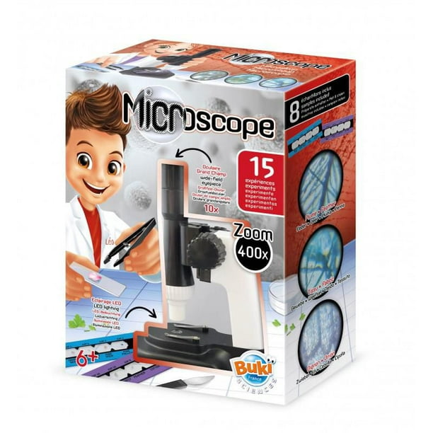 Microscope 50 expériences Buki : King Jouet, Jeux scientifiques Buki - Jeux  et jouets éducatifs