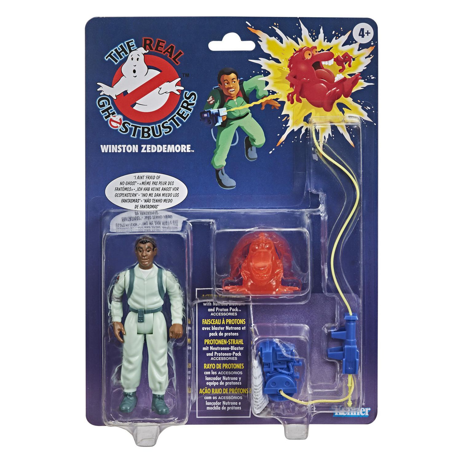 Ghostbusters Kenner Classics Winston Zeddemore and Chomper Ghost Retro ... Ghostbusters Toy