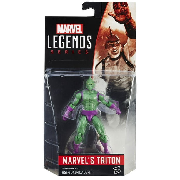 Figurine articulée Triton de 3,75 po (9,5 cm) de la série légendes de Marvel