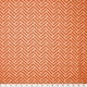 Tissu pré-coupé Fat Quarter de Fabric Creations à motif de chevron orange – image 2 sur 2