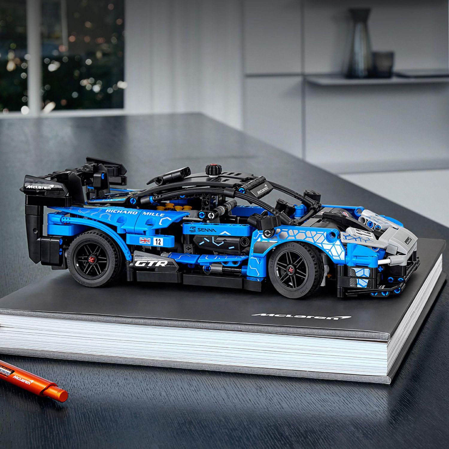 LEGO Technic McLaren Senna GTR 42123 Model Toy Building Kit 830 Pieces Walmart