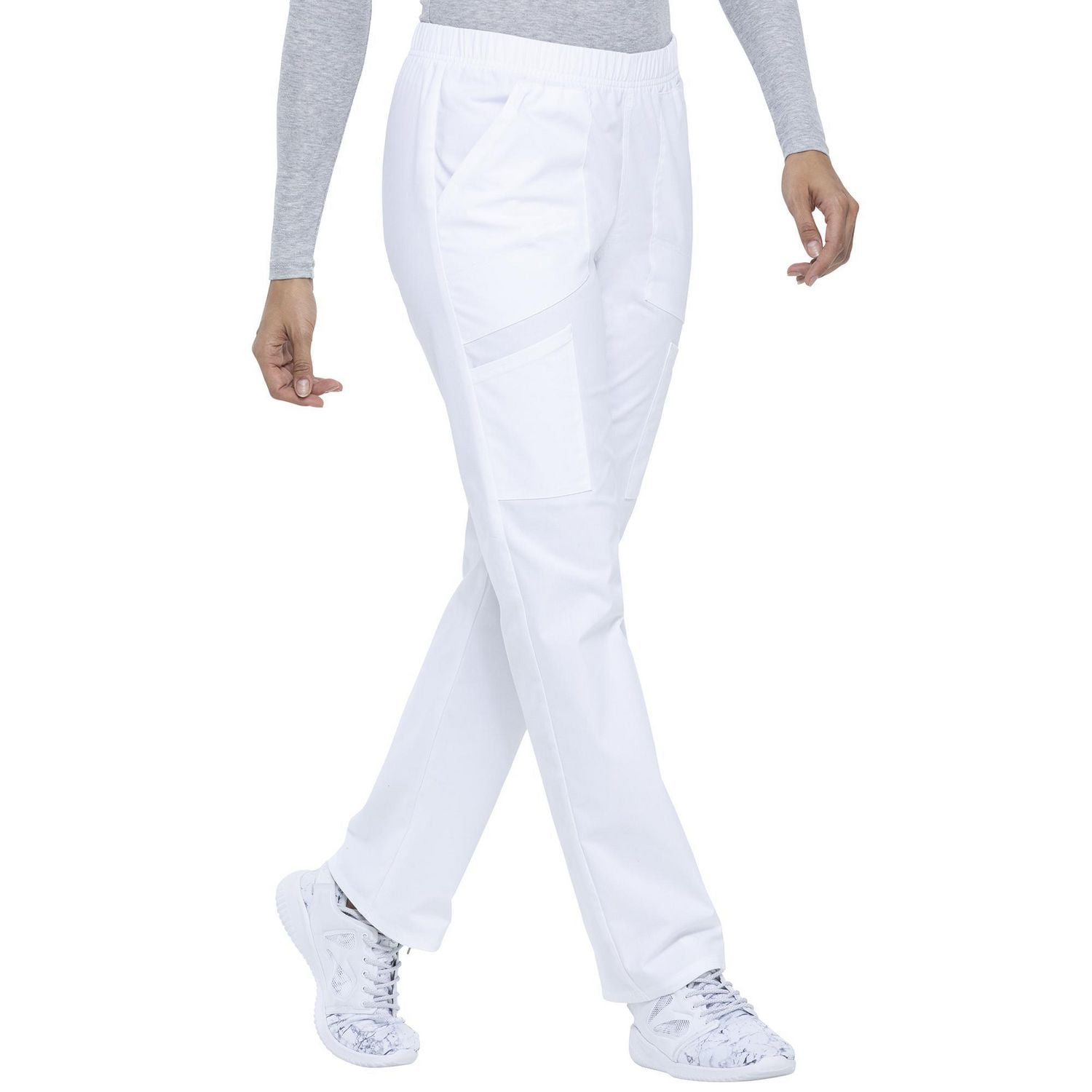 Scrubstar Women's Core Essentials Stretch Poplin Pull-On Scrub Pant