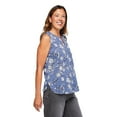 thumbnail image 2 of Iyla Women's Crinkle Sleeveless Blouse, 2 of 6