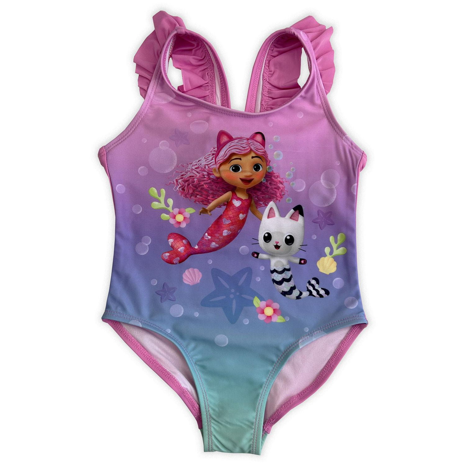 Gabby's Dollhouse Toddler Girls Swimsuit 1-Piece