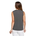 thumbnail image 3 of Iyla Women's Crinkle Sleeveless Blouse, 3 of 6
