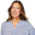 thumbnail image 4 of Iyla Women's Long-Sleeve Printed Top, 4 of 6