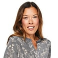thumbnail image 4 of Iyla Women's Long-Sleeve Printed Top, 4 of 6