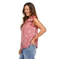 thumbnail image 2 of Iyla Women's Flutter Sleeve Blouse, 2 of 6