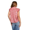 thumbnail image 3 of Iyla Women's Flutter Sleeve Blouse, 3 of 6
