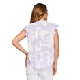 thumbnail image 3 of Iyla Women's Flutter Sleeve Blouse, 3 of 6