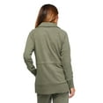 thumbnail image 3 of Iyla Women's Full Zip Longline Athleisure Jacket, 3 of 6