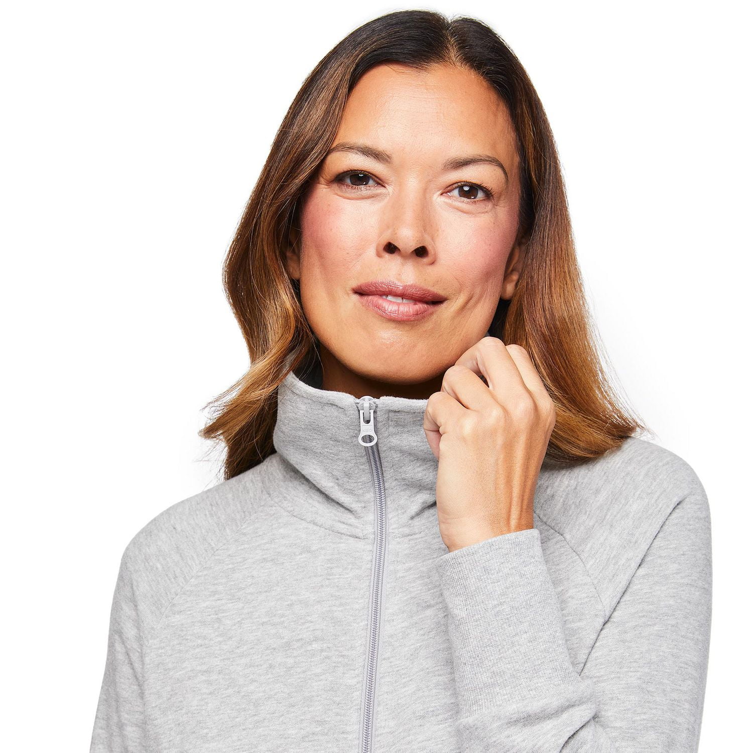 Iyla Women's Full Zip Longline Athleisure Jacket