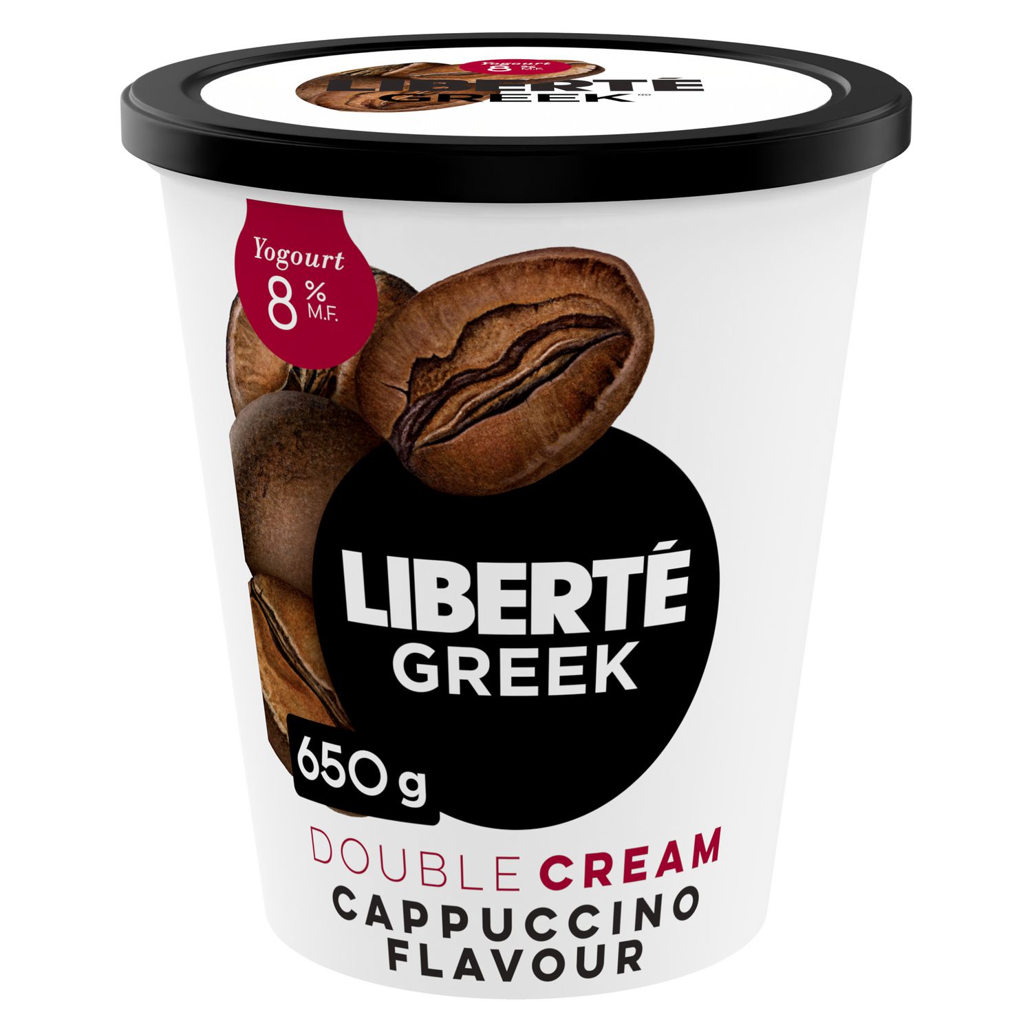 Liberté Greek Double Cream Cappuccino Flavour 8% M.F. Yogurt | Walmart  Canada