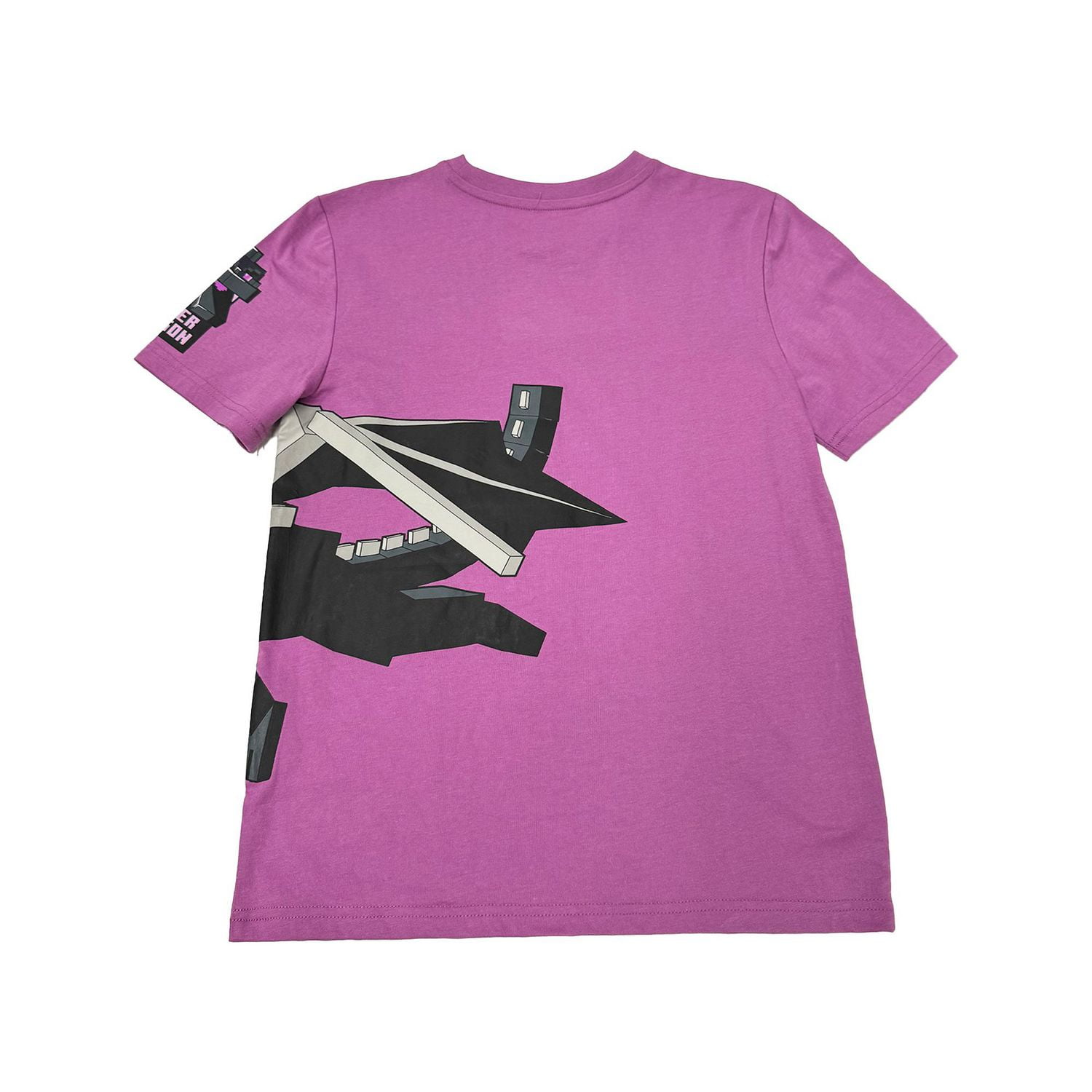 Minecraft Boys Flying Dragon Short Sleeve T-Shirt