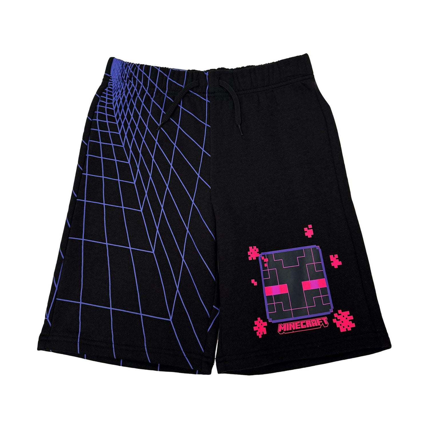 Minecraft Garçons Étranges Fleurs Short