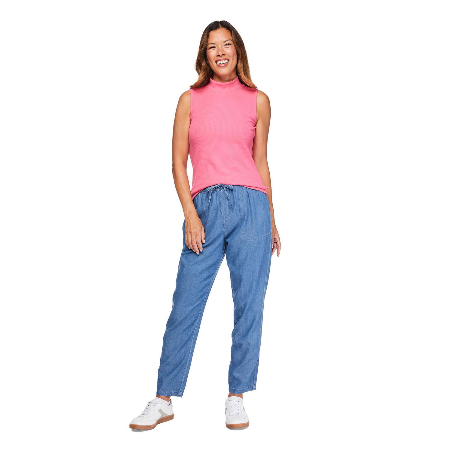 Iyla Women's Mock-Neck Rib Top