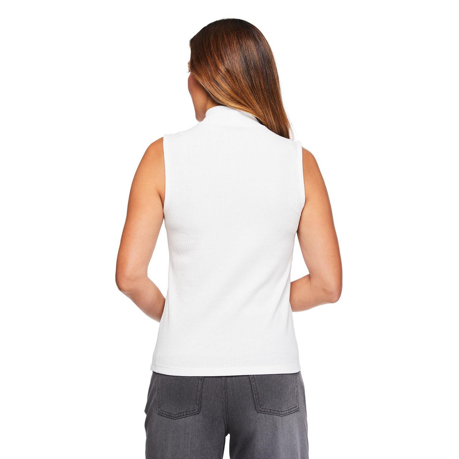 Iyla Women's Mock Neck Rib Top