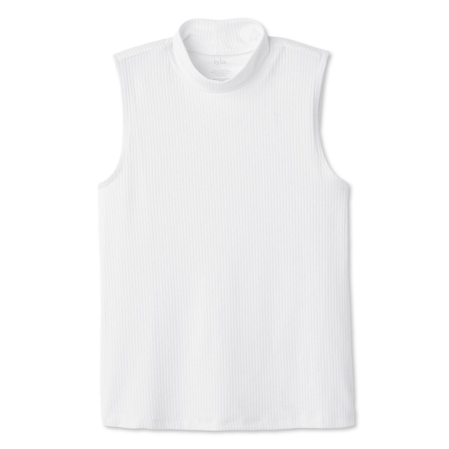 Iyla Women's Mock Neck Rib Top