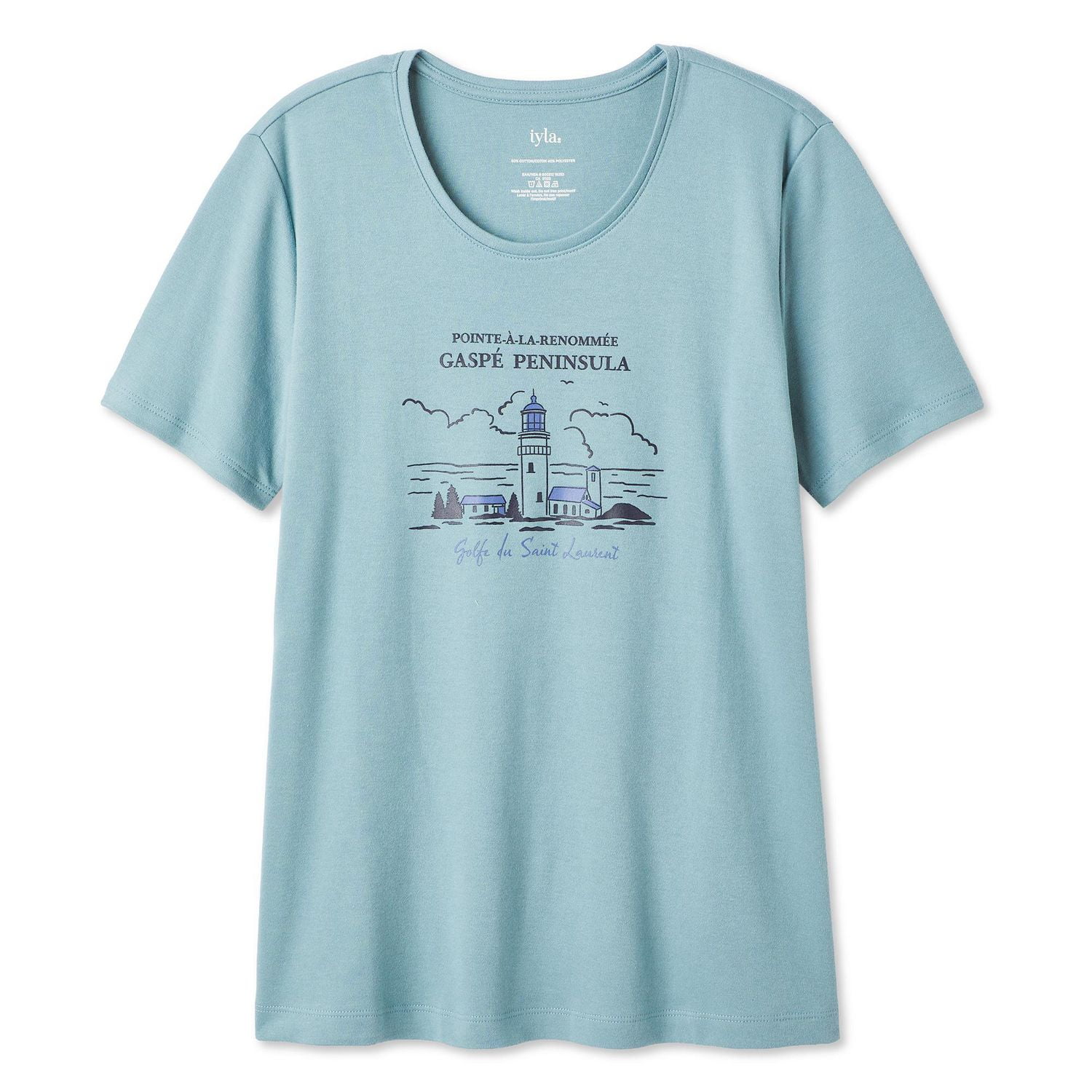 T-shirt à imprimé graphique Iyla pour femmes