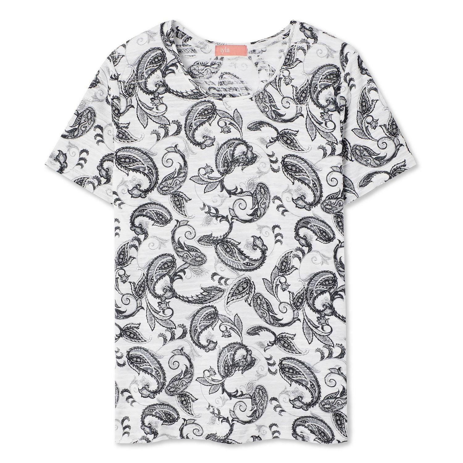 Iyla Women's Printed Jacquard Tee