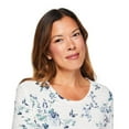 thumbnail image 4 of Iyla Women's Printed Jacquard T-Shirt, 4 of 6