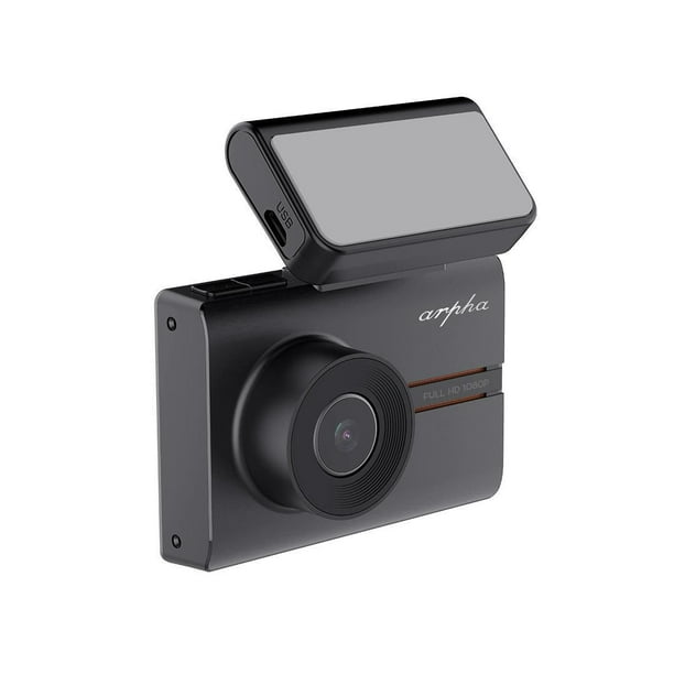 ARPHA 2K Wi-Fi GPS ensemble dashcam avant + 1080p arrière 