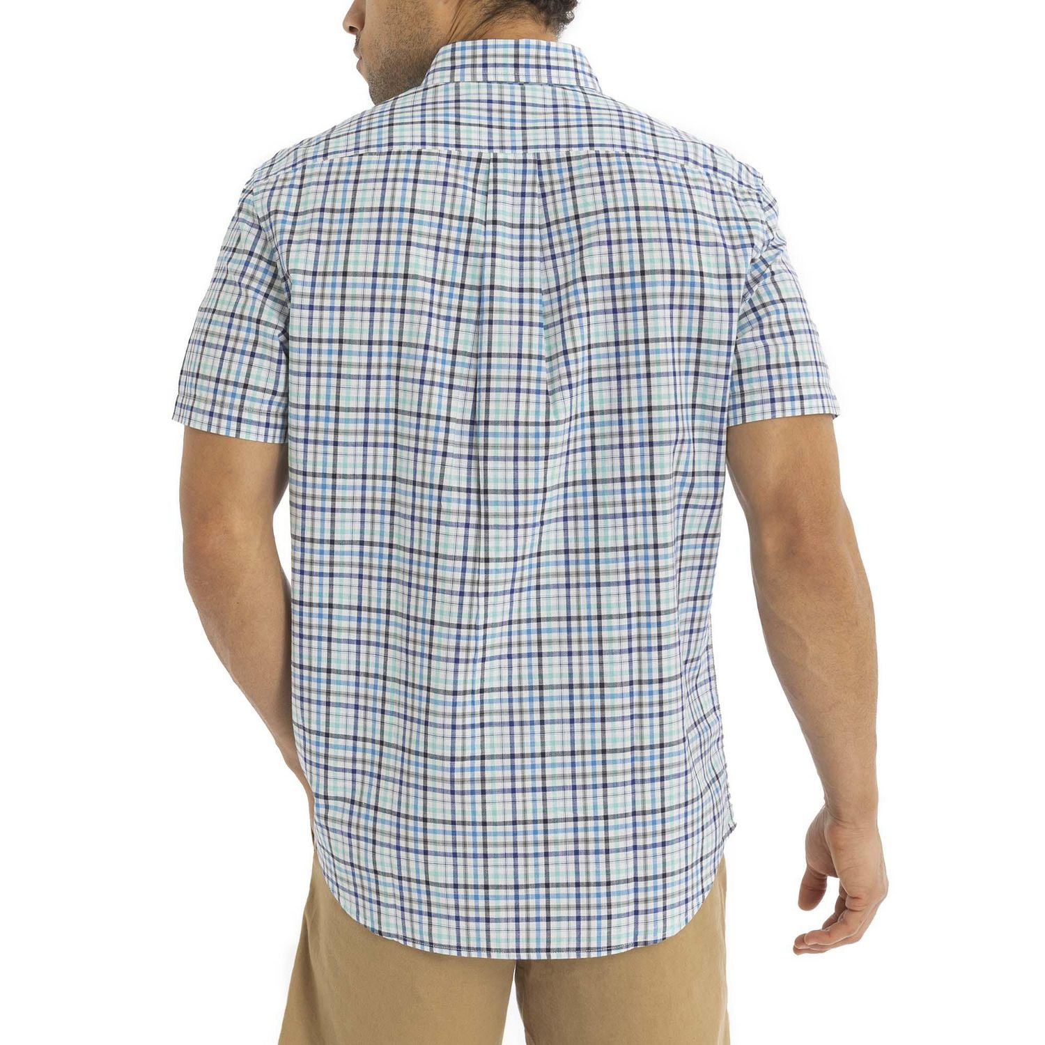 U.S. Polo Men's Woven Short Sleeve Shirt