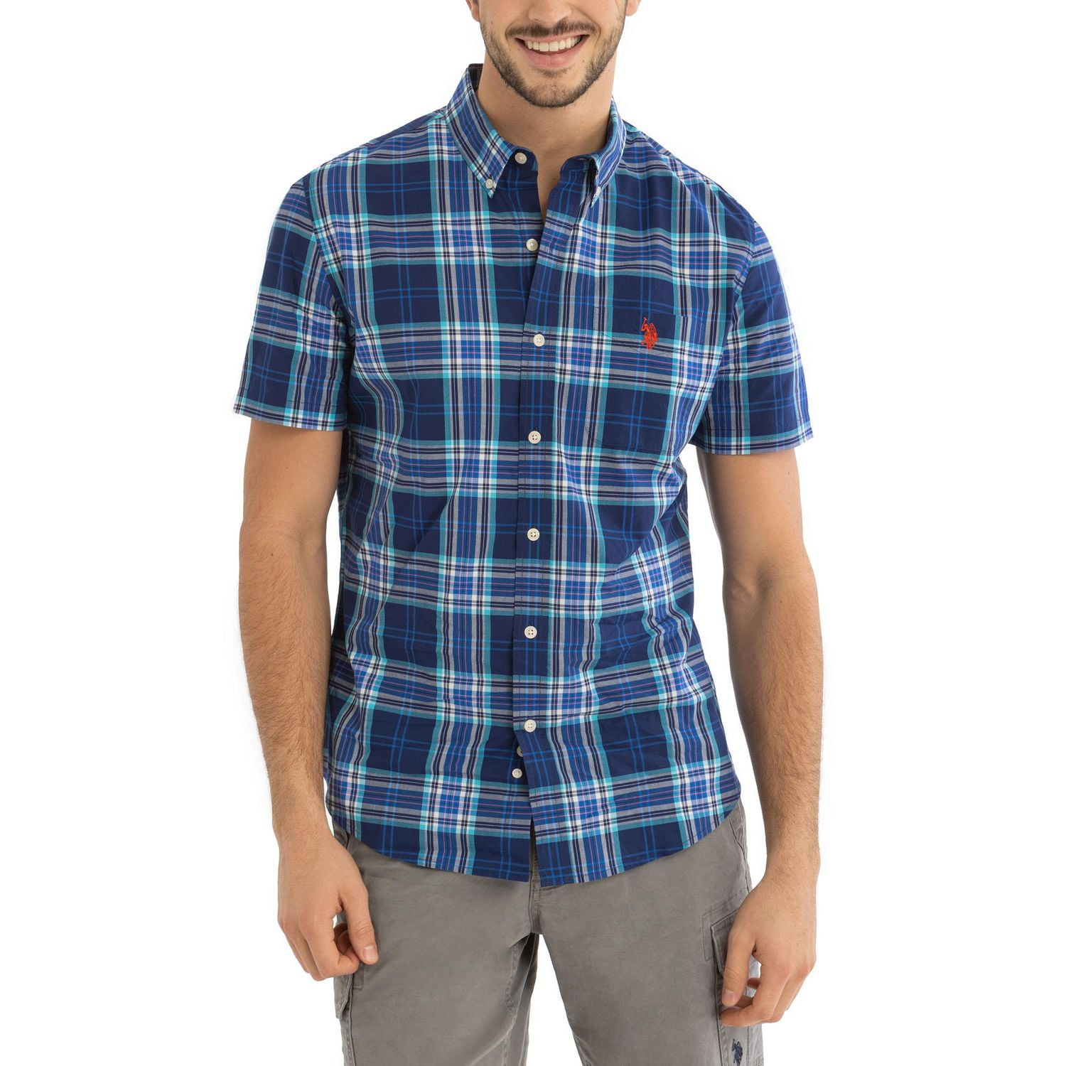 U.S. Polo Assn Men's Woven Shirt