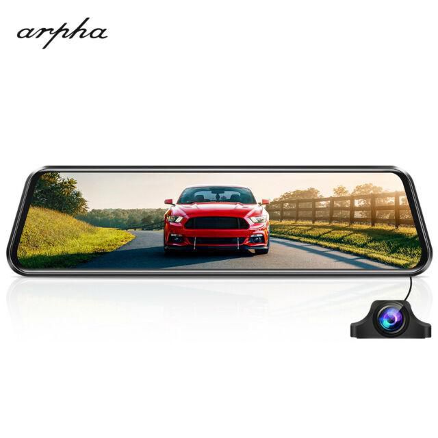 ARPHA 2K Wi-Fi GPS ensemble dashcam avant + 1080p arrière 