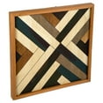 thumbnail image 2 of Truu Design Square Wooden Wall Art, 2 of 4
