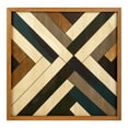 thumbnail image 1 of Truu Design Square Wooden Wall Art, 1 of 4