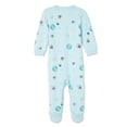 thumbnail image 2 of George Baby Girls' Full-Zip Sleeper, 2 of 2