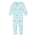 thumbnail image 1 of George Baby Girls' Full-Zip Sleeper, 1 of 2