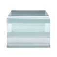 thumbnail image 2 of Zuo Modern One Piece Discovery Clear Glass Coffee Table, 2 of 3