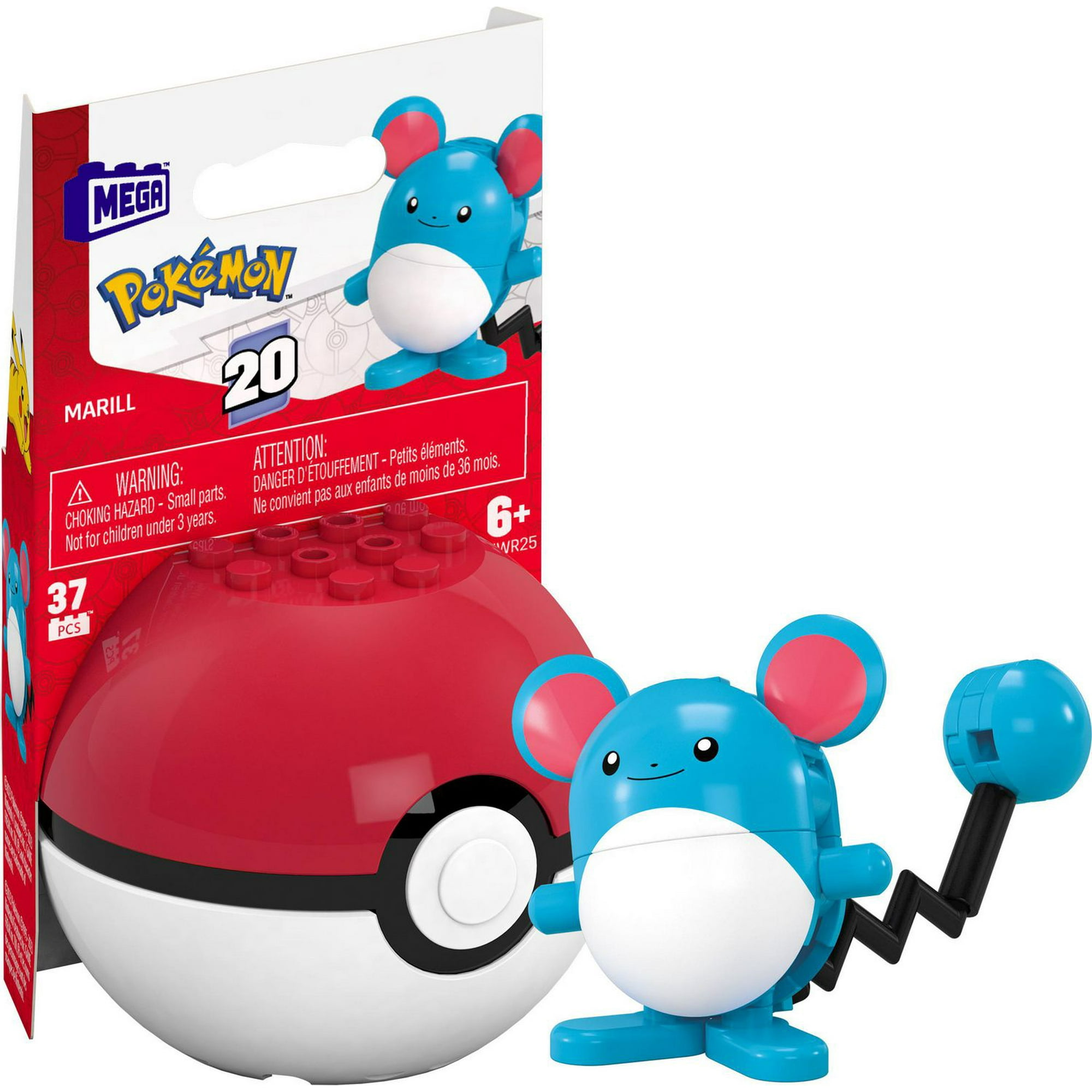 Mega Pokemon Poke Ball Bundle Construction Set- 118 Pieces 