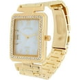 thumbnail image 2 of U.S. Polo Assn. Women’s Gold Rectangular Crystal Accent Watch, 2 of 3