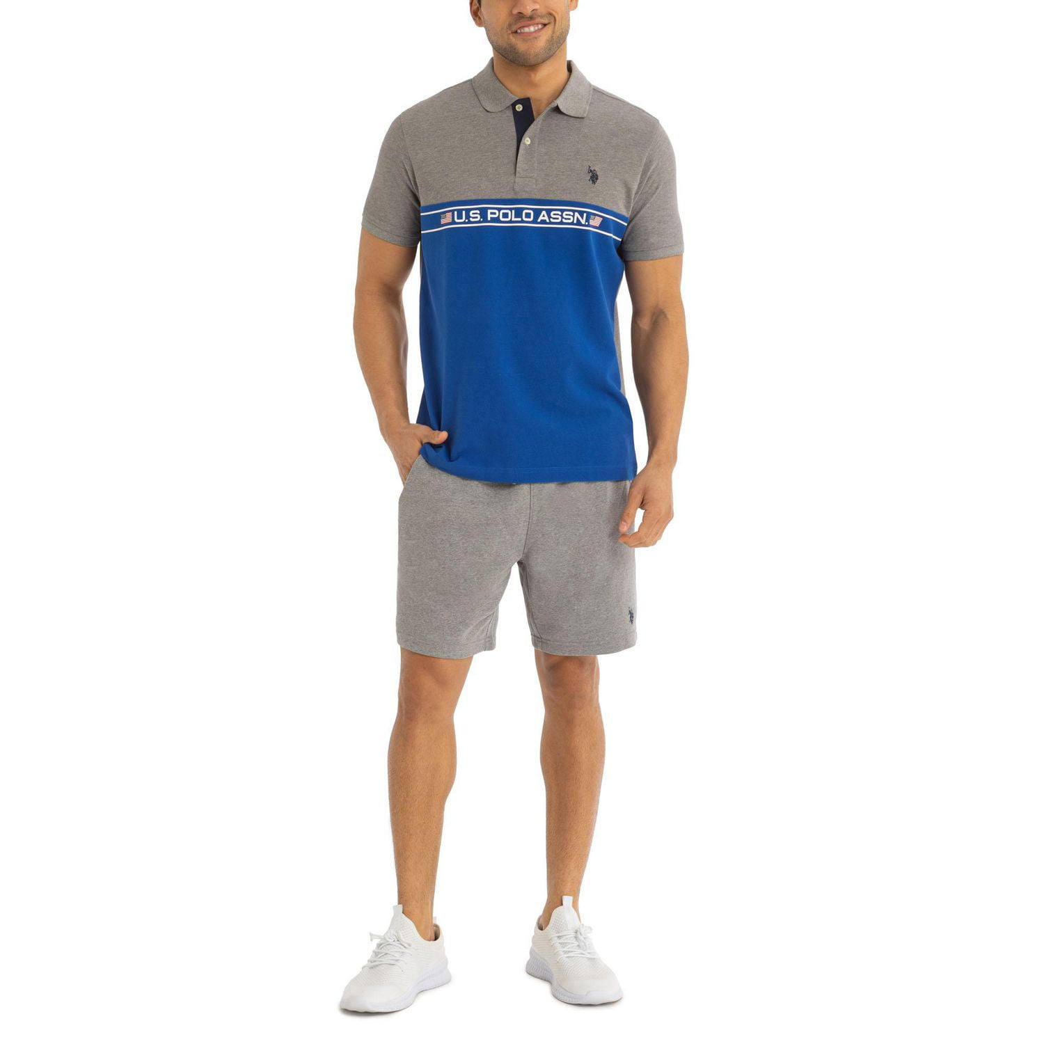 Polo à blocs de couleurs U.S. Polo Assn