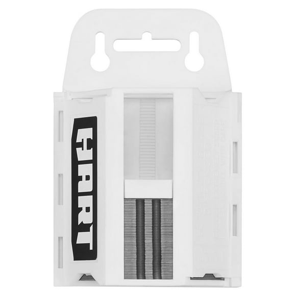 HART 50-Piece Heavy Duty Utility Knife Blade Set with Case, Steel