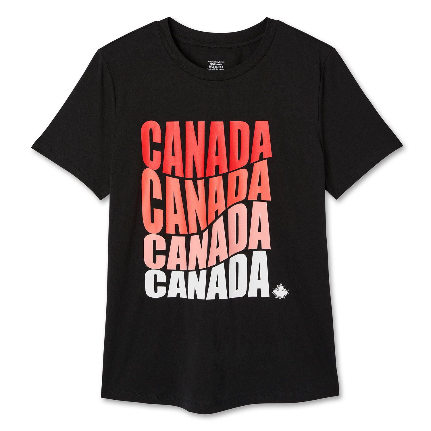 Ladies George Canada On Repeat Short Sleeve T-Shirt