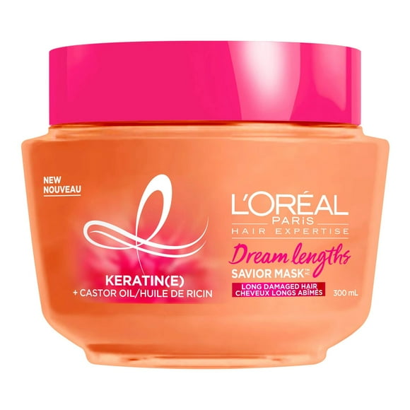 L'Oreal Paris Hair Expertise Dream Lengths, With Vitamins And Castor Oil, 385 ml