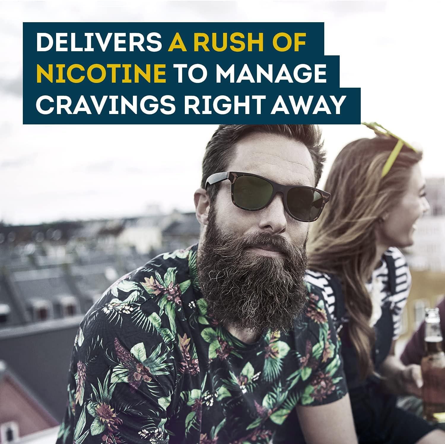 Thrive Nicotine Replacement Gum, 2mg Regular Strength, Fruit, 36 Count.