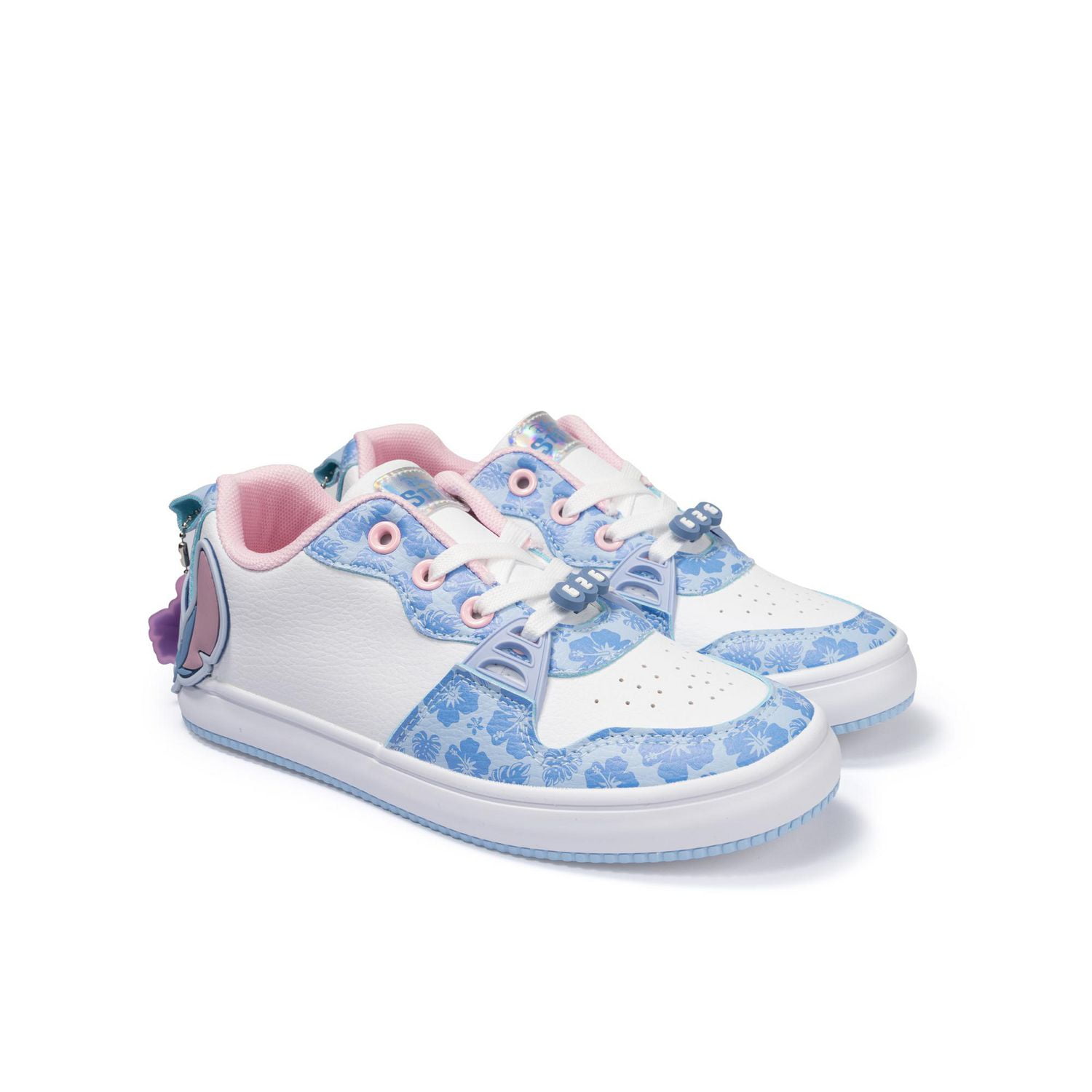 Youth Girls Stitch Low-Top Sneaker