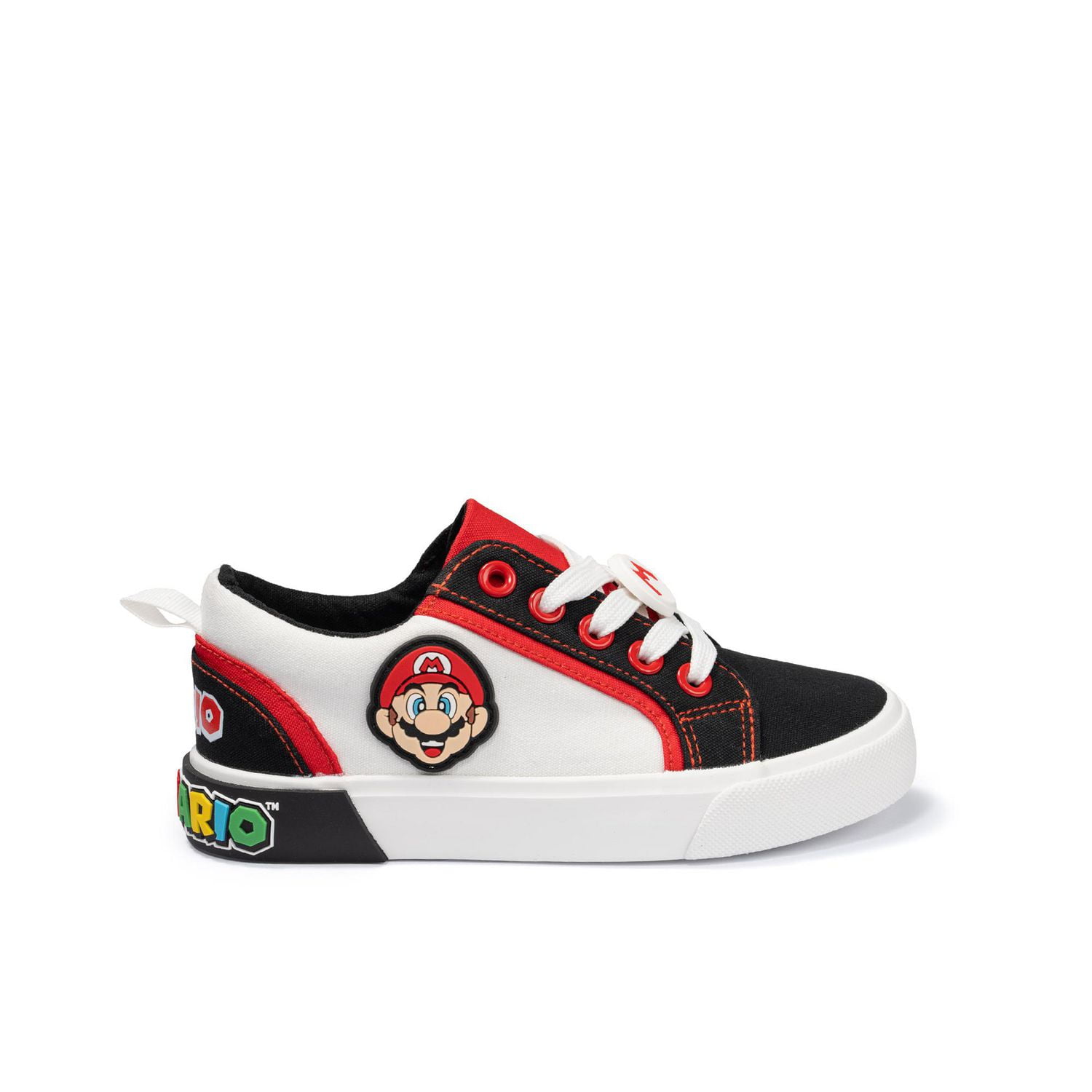 Youth Boys Mario and Luigi low top lace up sneaker