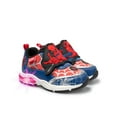 thumbnail image 1 of Toddler Boys Lighted Spider-Man Athletic Sneakers, 1 of 6
