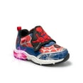thumbnail image 3 of Toddler Boys Lighted Spider-Man Athletic Sneakers, 3 of 6