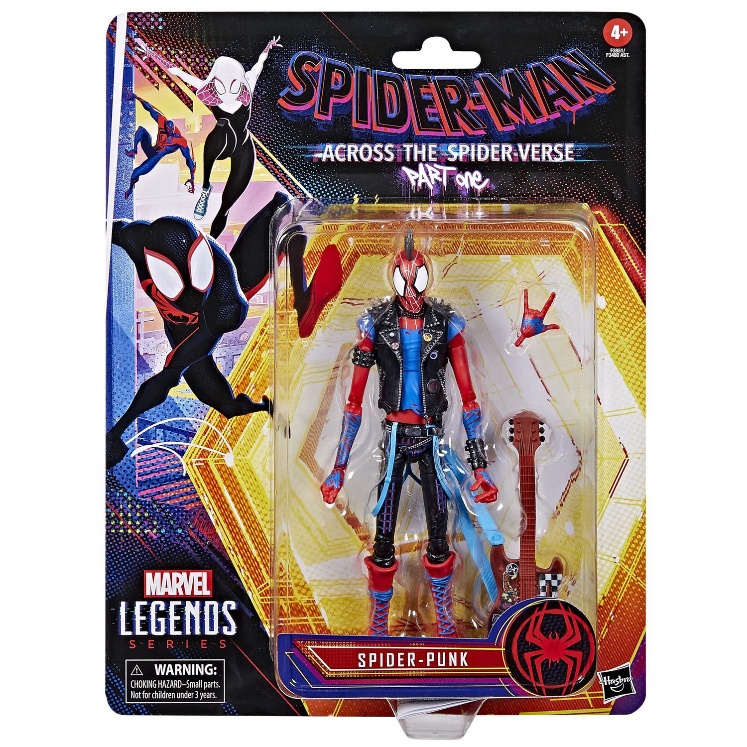 Marvel Legends Series Spider-Man: Across the Spider-Verse (Part One)  Spider-Punk 6-inch Action Figure, 1 Accessory