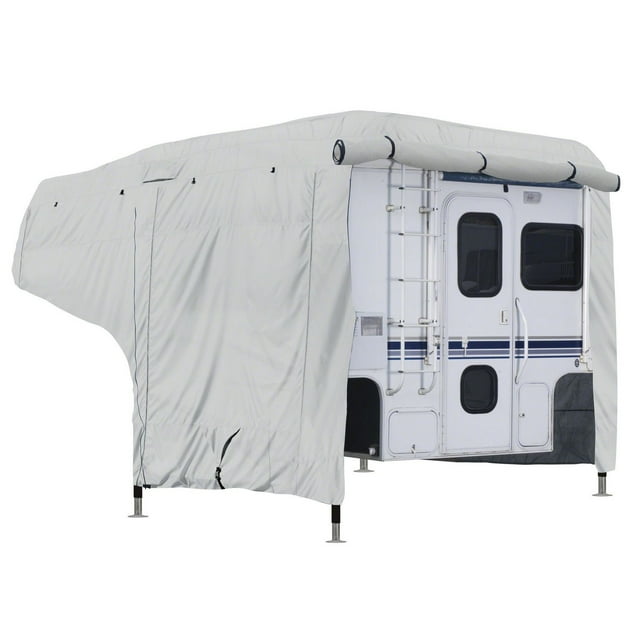 Classic Accessories Over Drive PermaPRO™ Deluxe Water-Repellent Camper Cover, Fits 10' - 12' Campers