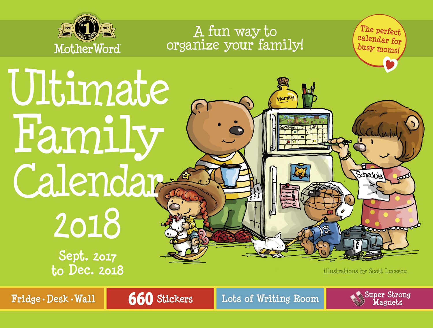 Motherword Ultimate Family English Large Calendar Walmart Canada