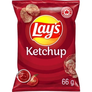 Copeaux de pommes de terre aromatisés Ketchup